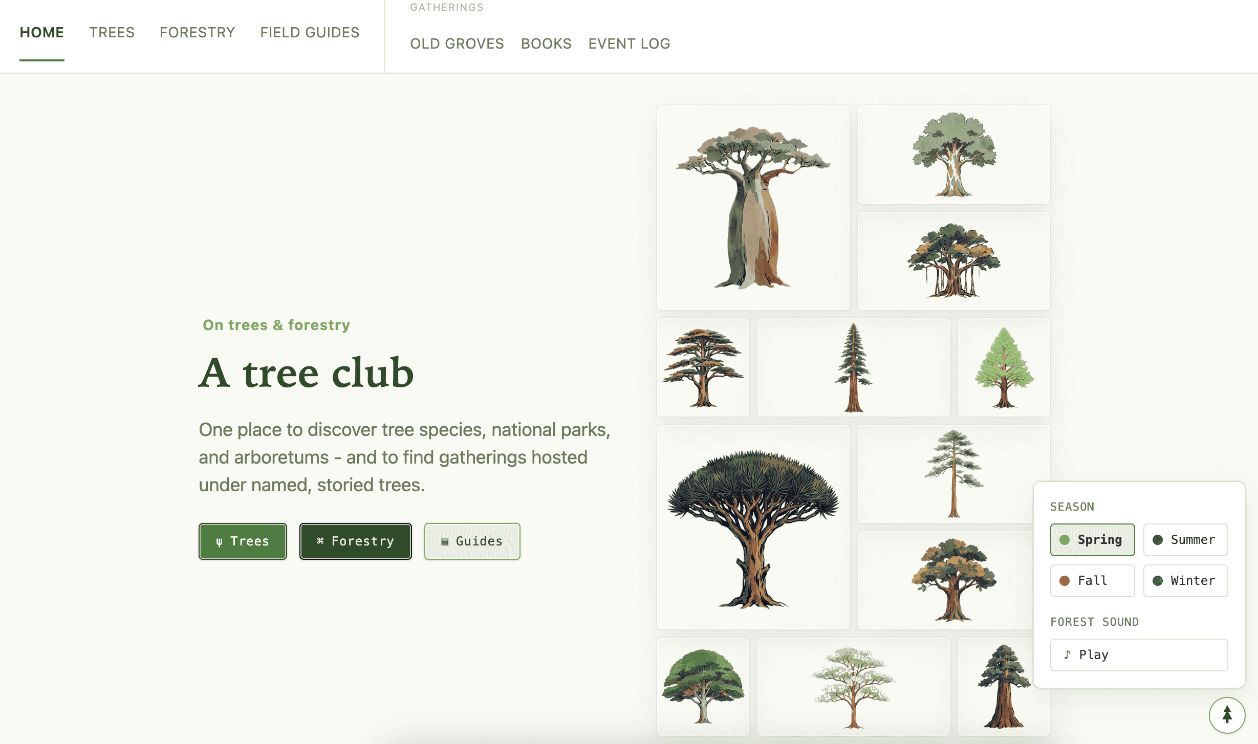 a tree club