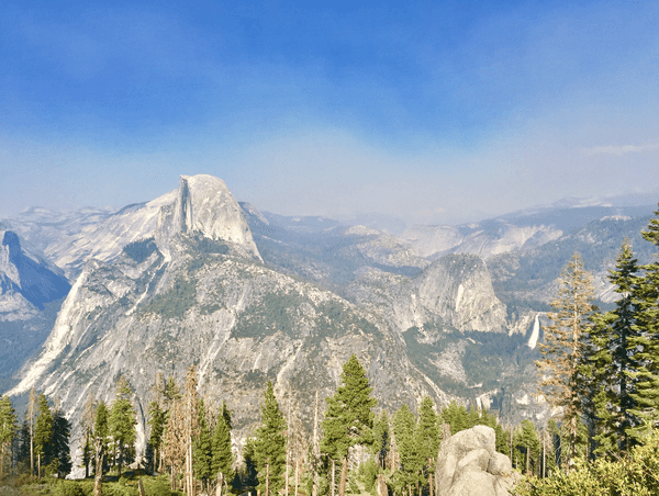 Half Dome from Glacier Point